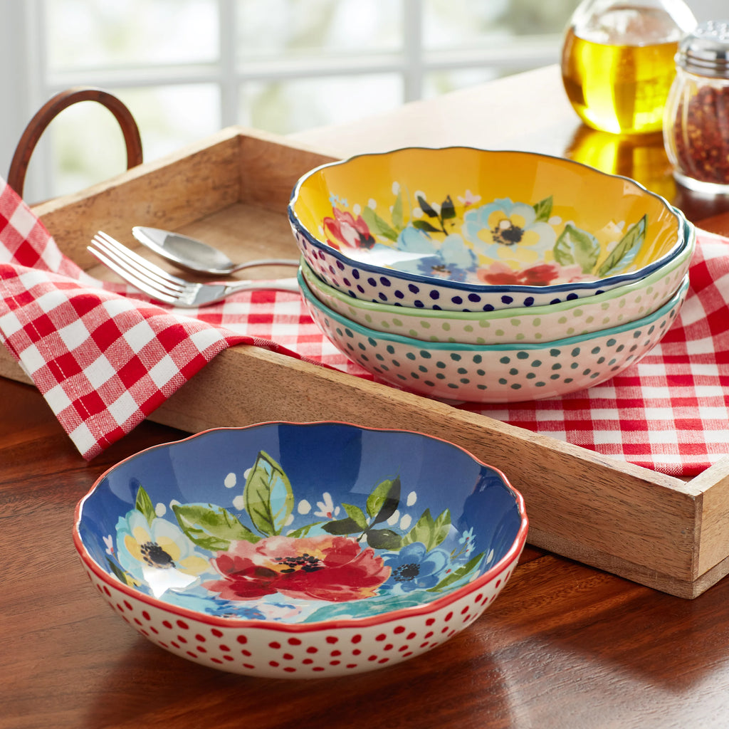 4-Piece Pasta Bowl Set V2993