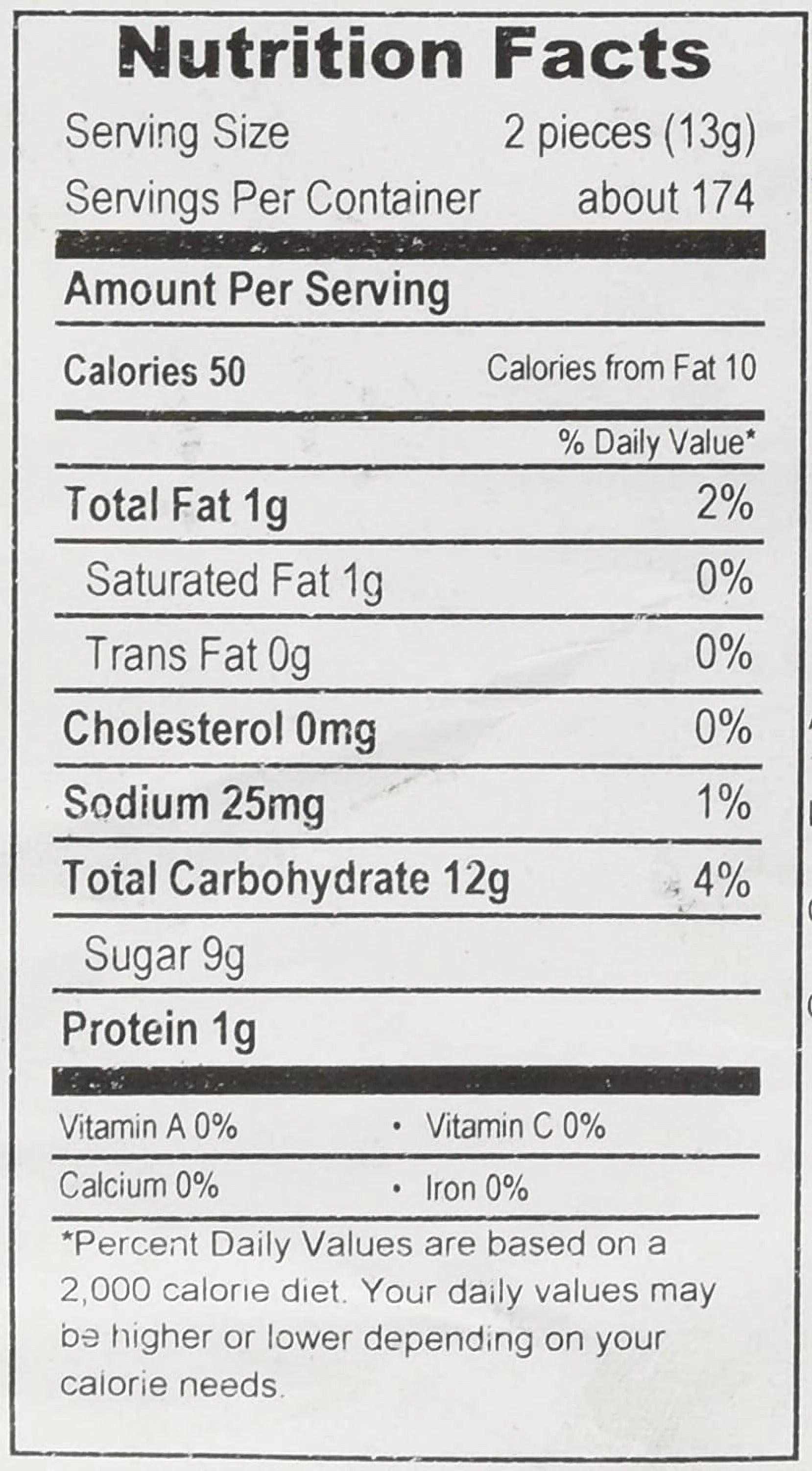 Peanut Butter Bars Candy 5LB Bag M46983