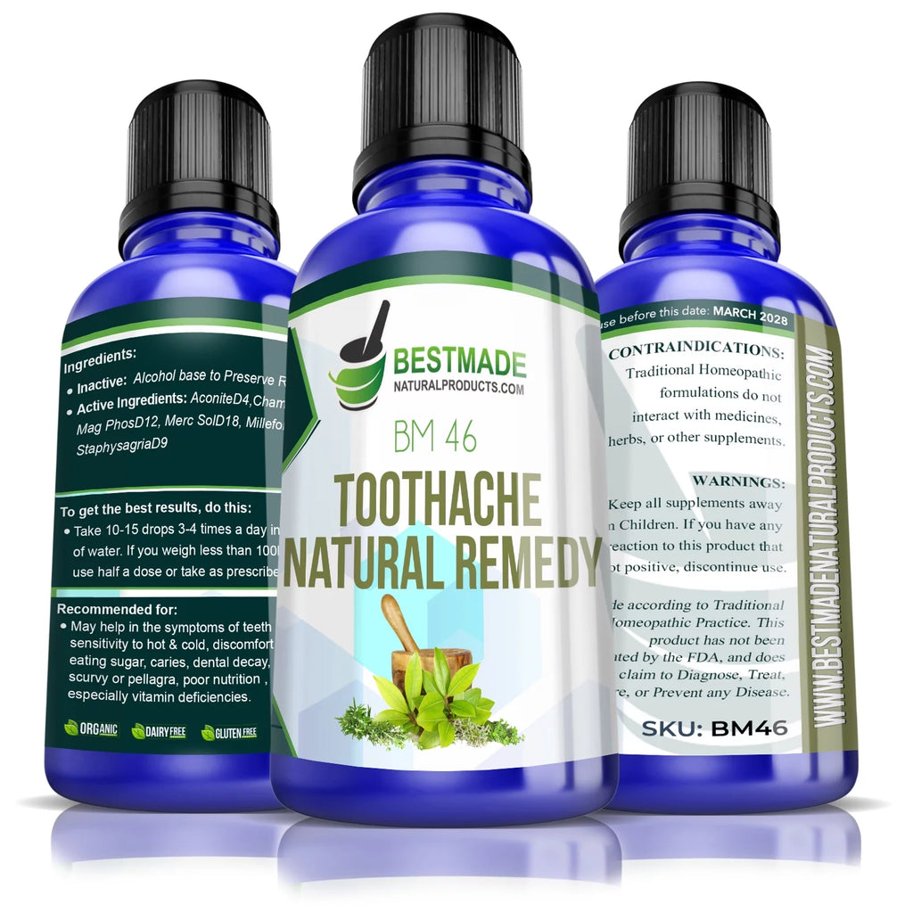 Toothache & Pain Natural Remedy P5385