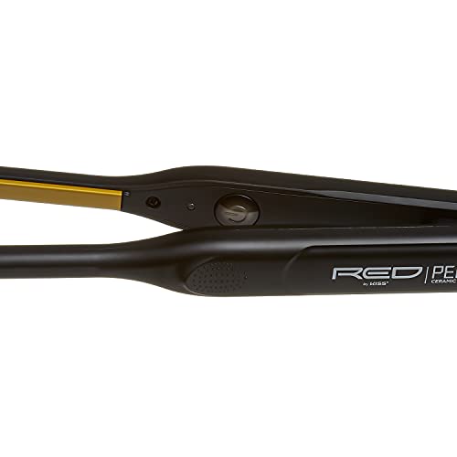 Red Pencil Flat Iron Hair Straightener, 0.3 Inch, Ceramic N54104