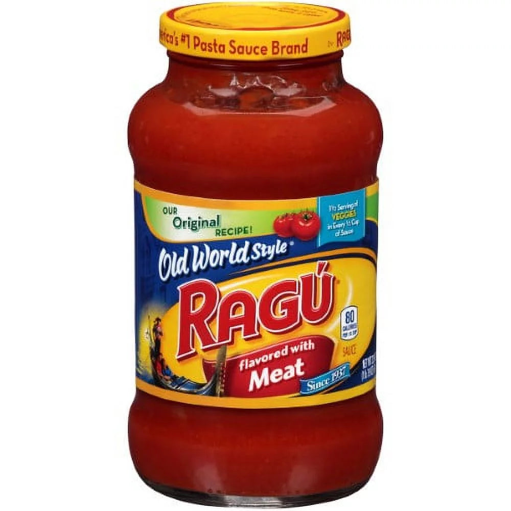 Rag Old World Style Meat Pasta Sauce 24 Oz. (Pack of 16)