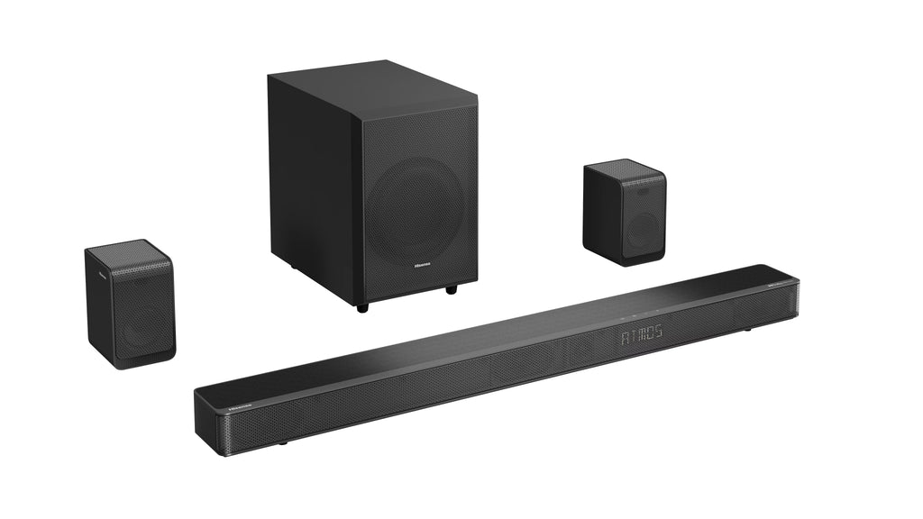 5.1.2 Ch 420W Soundbar with Wireless Subwoofer and Rear Speakers D437300