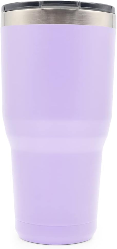 Stainless Steel Insulated Tumbler with Slider Lid, 30 oz, Lavender N8899
