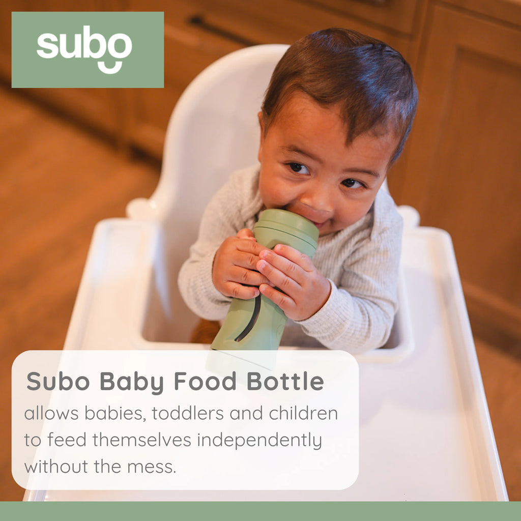 Baby Food Bottle Self Feeder with Squeeze Free Design D8102