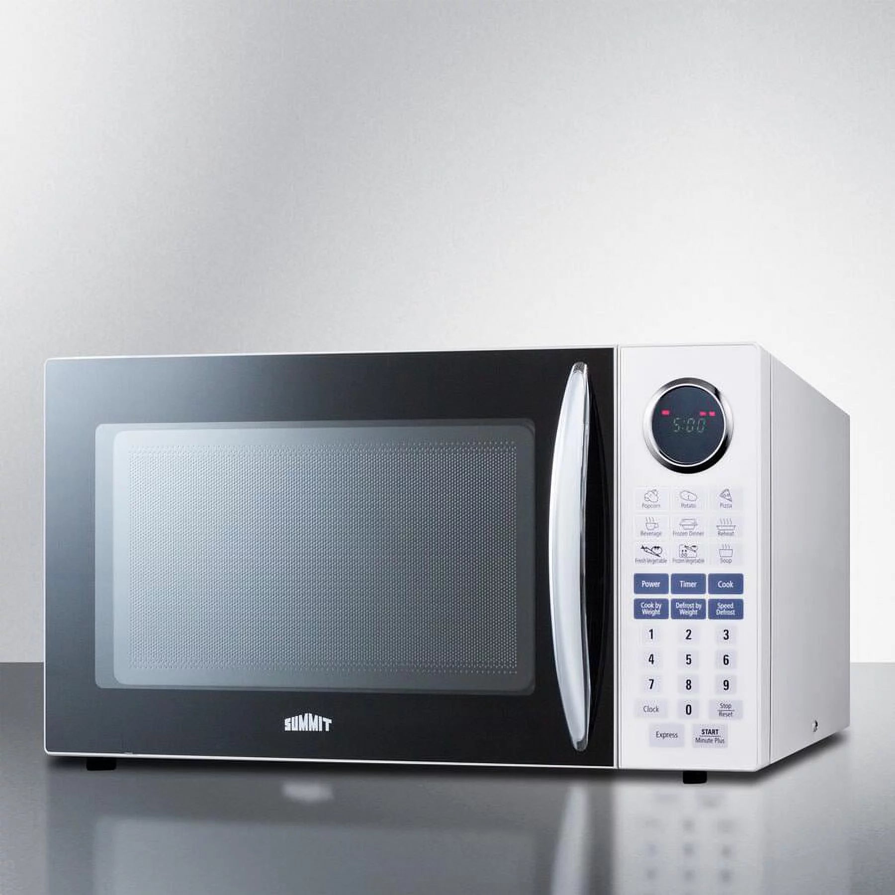 1 cu. ft. Full-Sized Microwave Oven with Multiple Power Levels and Turntable C827