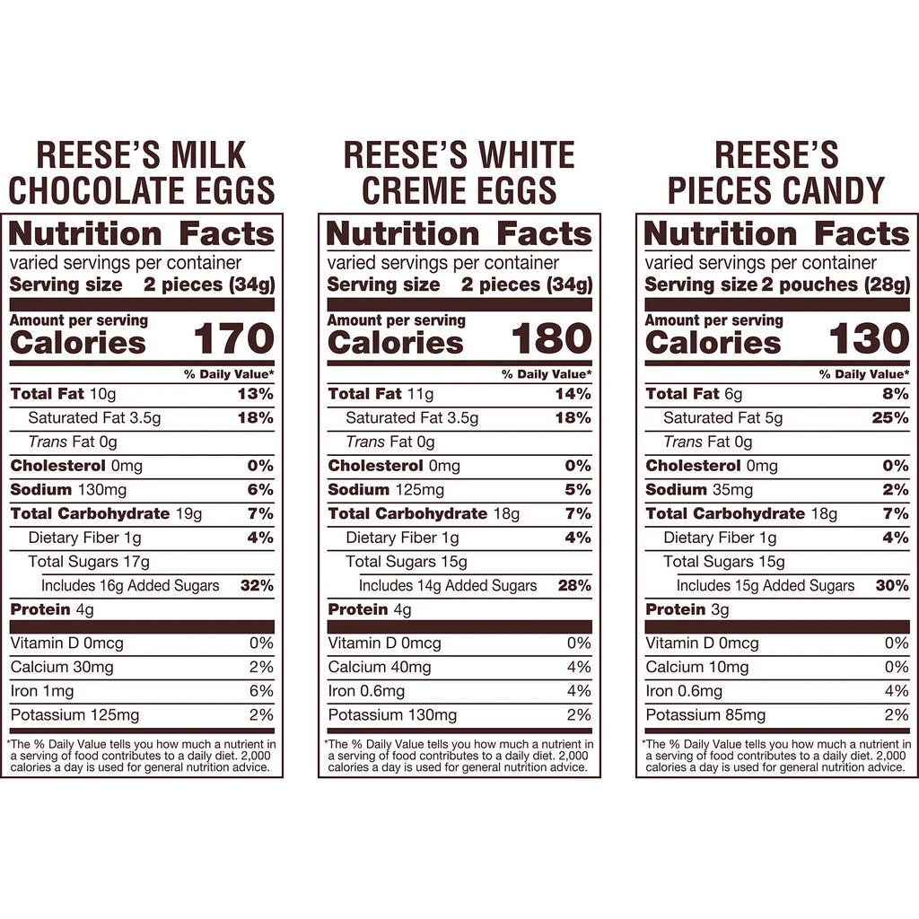 Assorted Peanut Butter Easter Candy, Bulk Variety Bag V554