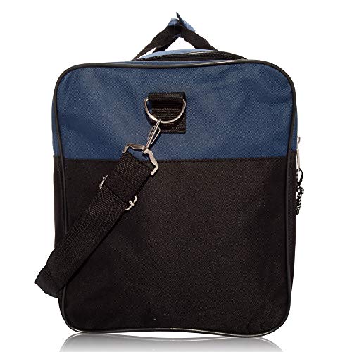 Extra Large Travel Duffle Bag Gray Black L7817