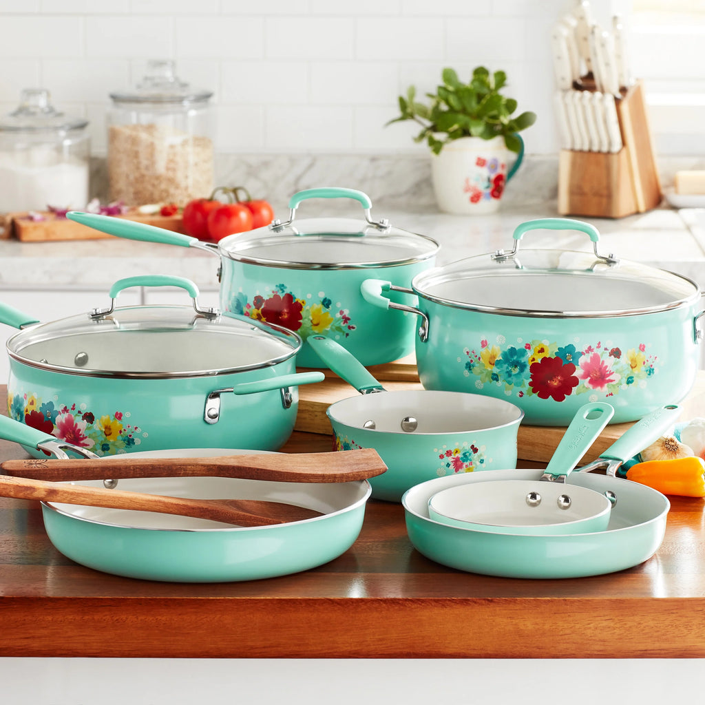 Ceramic Cookware Set, 12 Piece X545