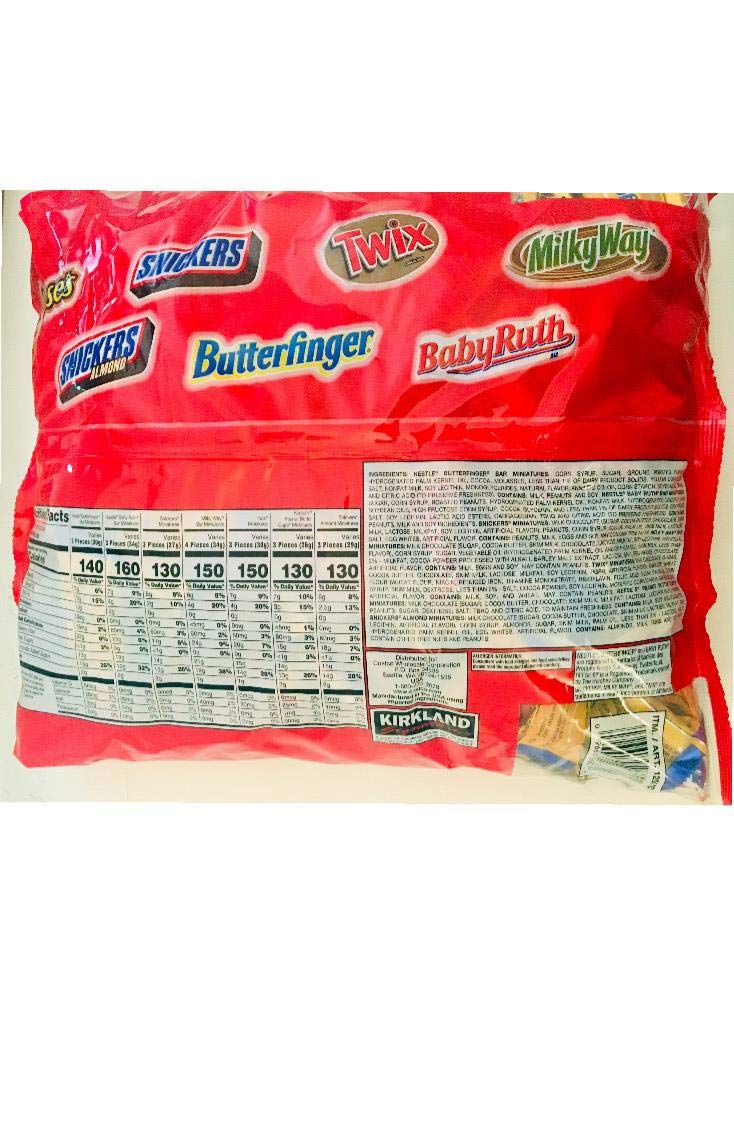 Mini Chocolates Variety Pack 5 Lb Bag I494657