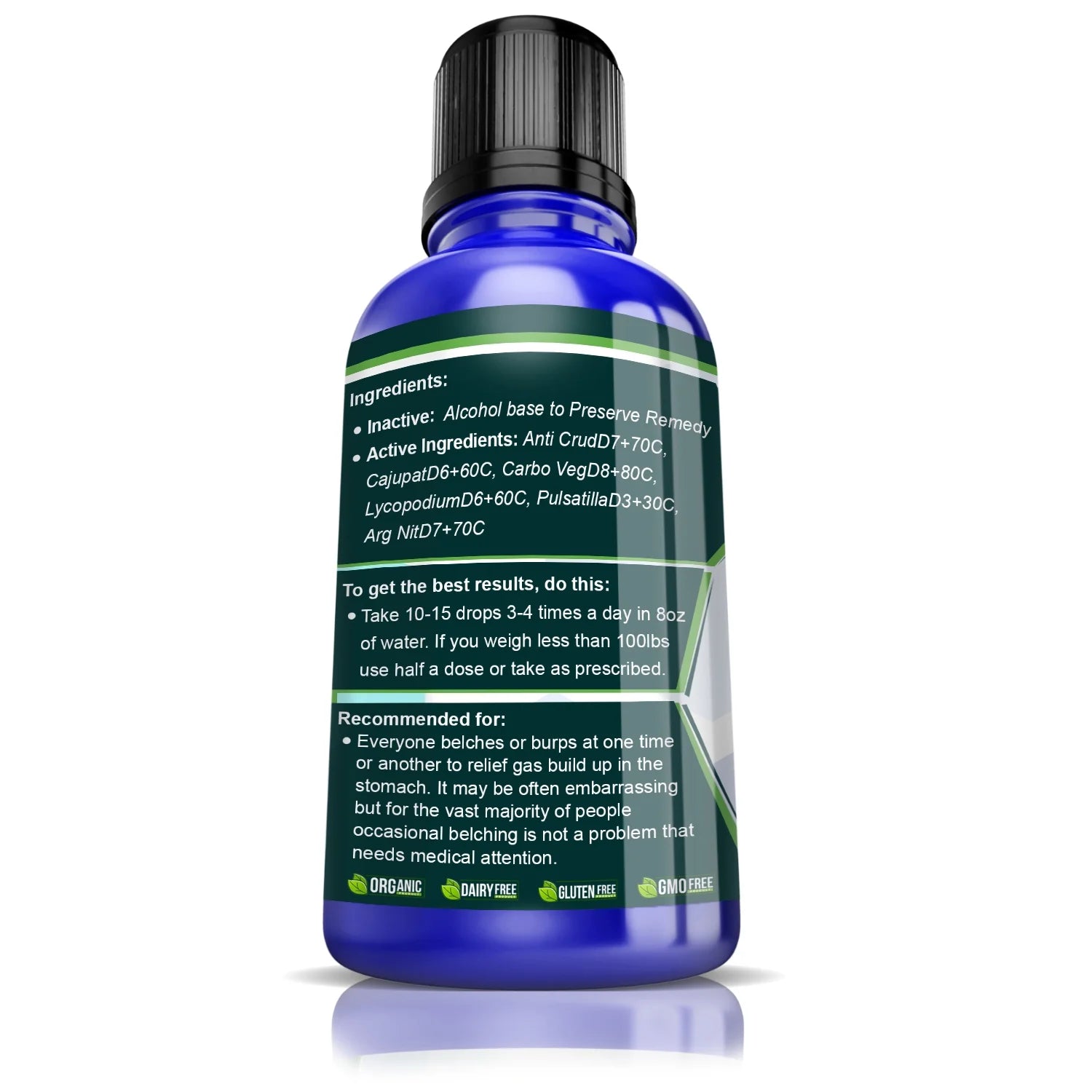 Excessive Burping Relief Natural Remedy W560