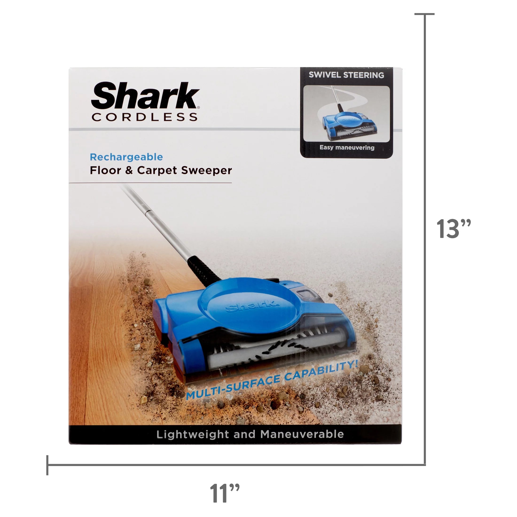 Cordless Rechargeable Floor and Carpet Sweeper A382263