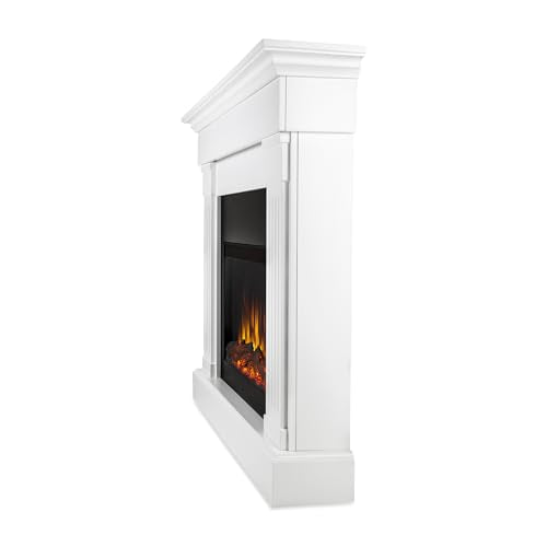 48" Slim Indoor Electric Fireplace with Mantel, Remote Control, Timer W83714