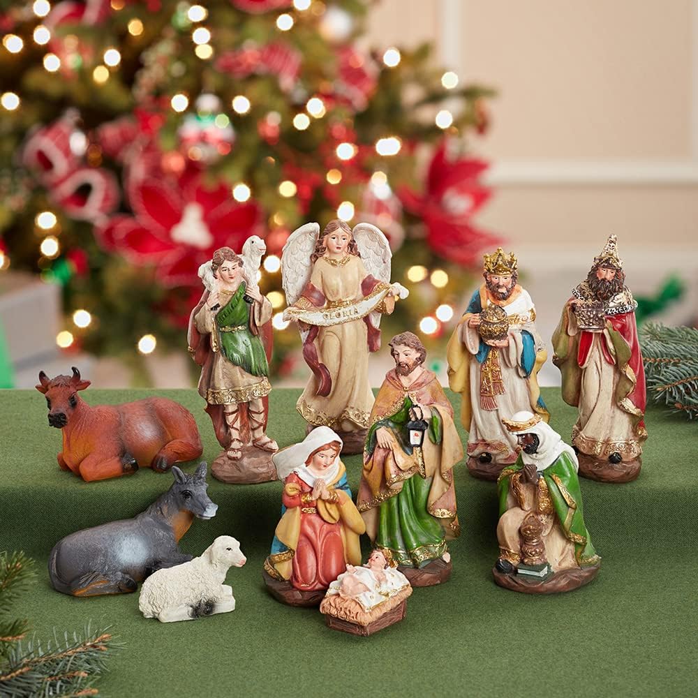 Nativity Set with 11 Figures N143