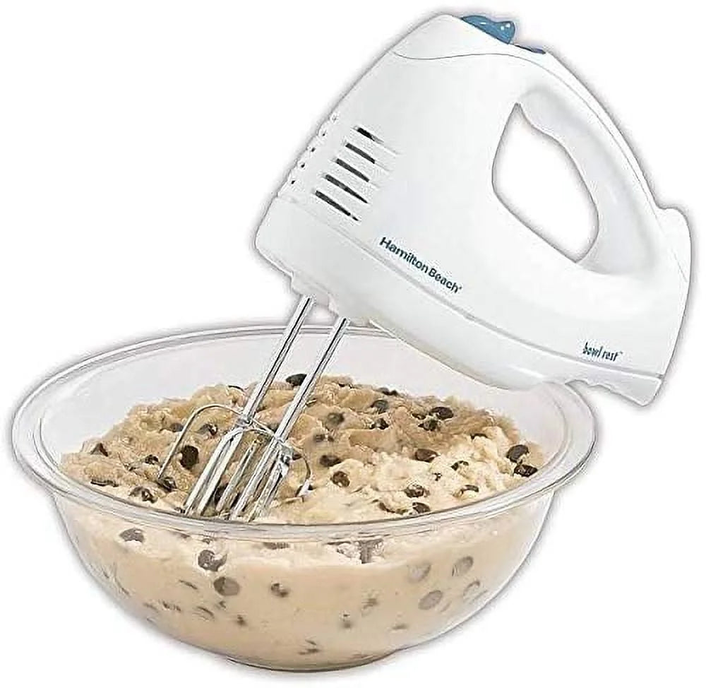 6-Speed Electric Hand Mixer with Whisk and Storage Case E892