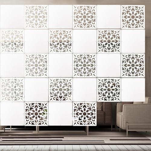 Hanging Room Divider Panels with Hollow Out Design T10949