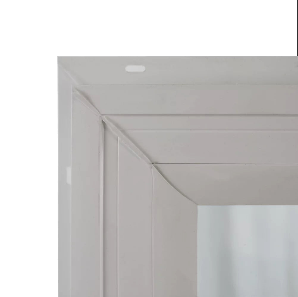 Double Pane Transom Window 72" x 10" Vinyl Non-Opening Low-E Glass T1603