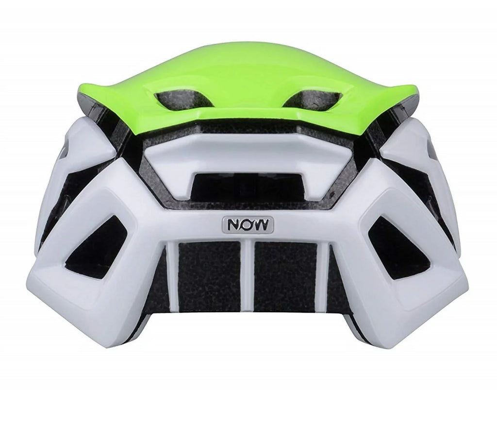 Aerodynamic Bicycle Helmet Neon Green/White L/XL M572414