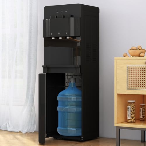 Bottom Loading Water Cooler Dispenser with 3 Temperature Settings, Child Safety Lock P776437