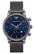 Emporio Armani Men's Chronograph Gunmetal Classic Dress Watch AR1979