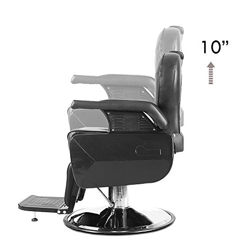 Heavy Duty Reclining Hydraulic Barber Chair for Salon M354
