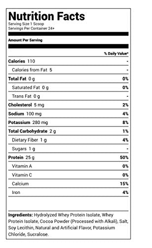 Chocolate Whey Protein Powder, 5 Pound R951139
