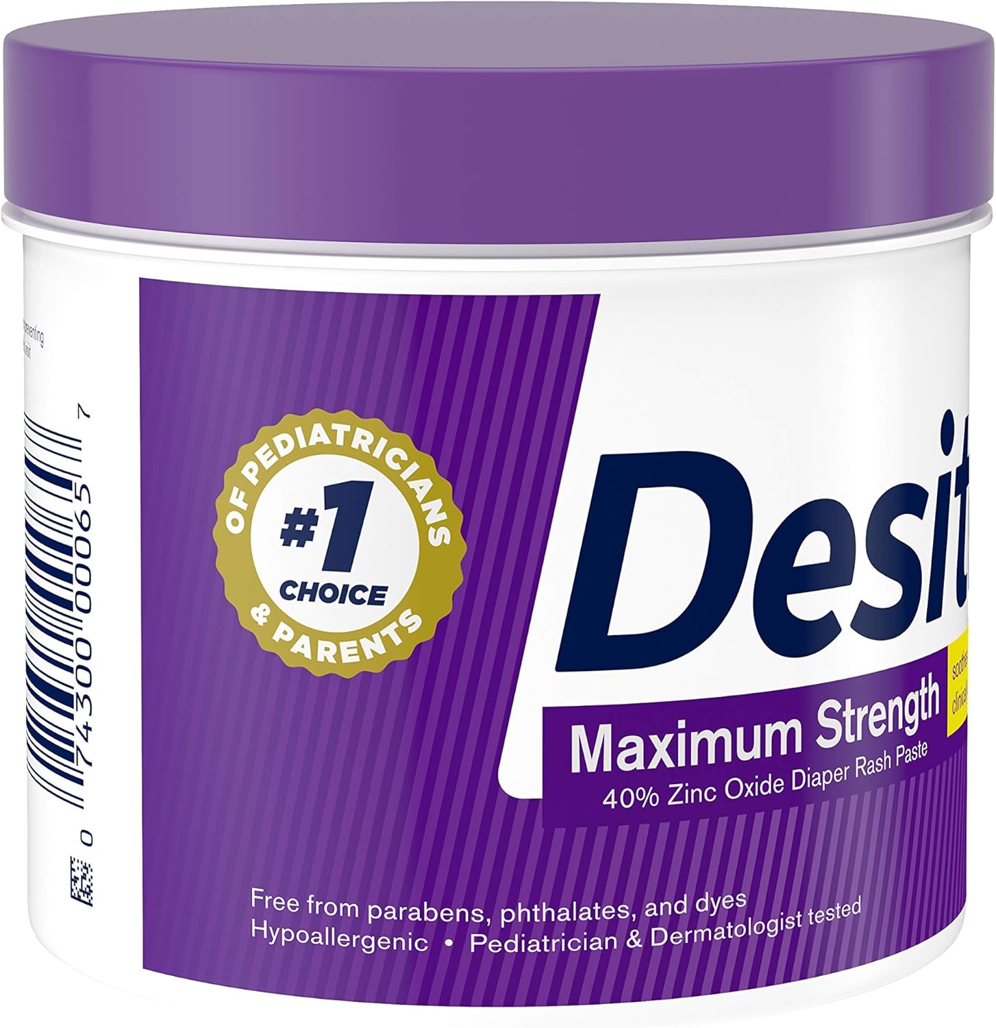 Diaper Rash Cream with 40% Zinc Oxide, 16 oz G1538
