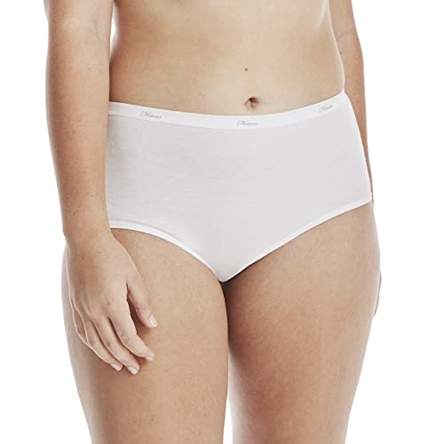 Women's High-Waisted Cotton Brief Underwear, 6-Pack R4727