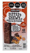 Generic Kirkland Signature Granola Bars, 48 Count, Chewy Texture, Real Milk Chocolate Coating
