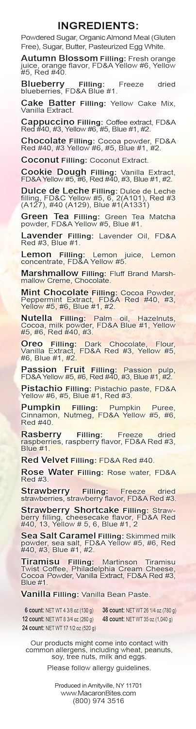 Assorted French Macarons, 48 Count X68225