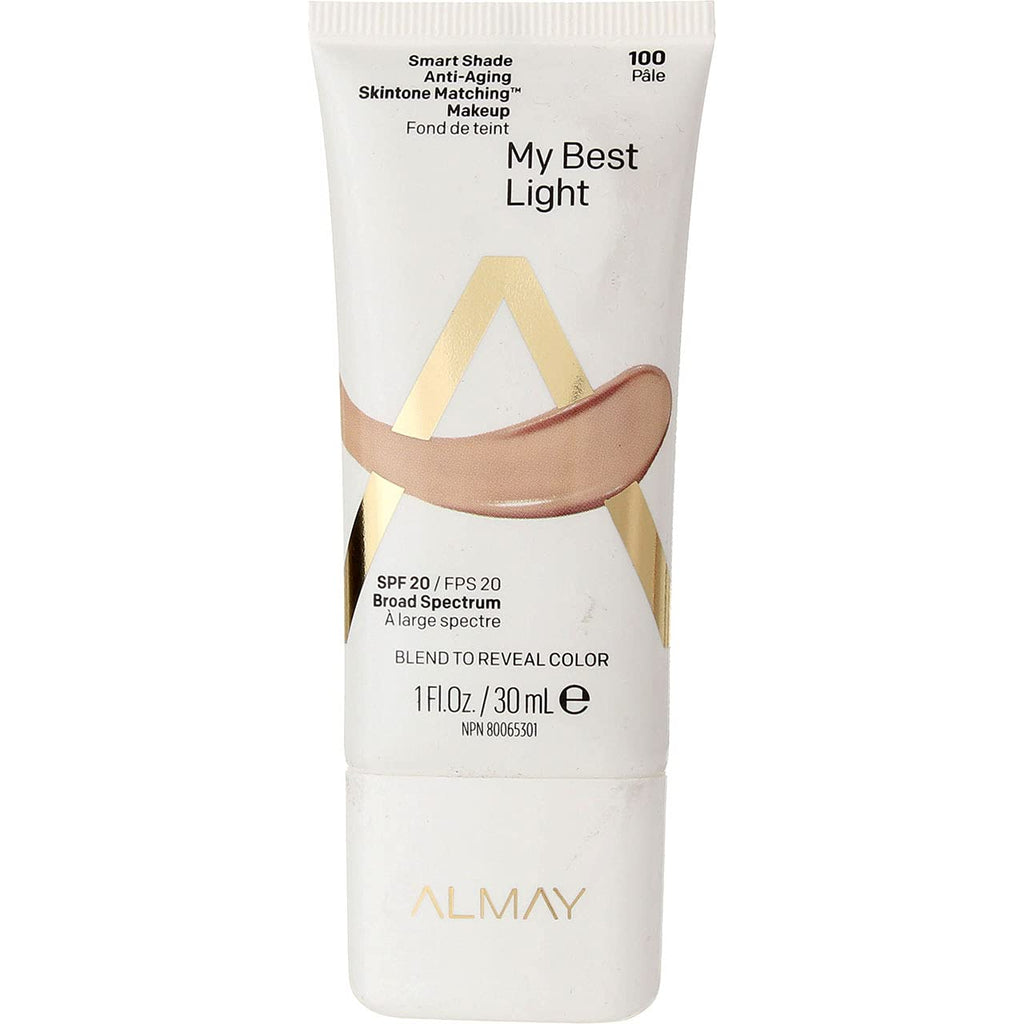 Anti-Aging Foundation, Medium Coverage, Natural Finish with SPF 20, Hypoallergenic, 1 Oz W2890