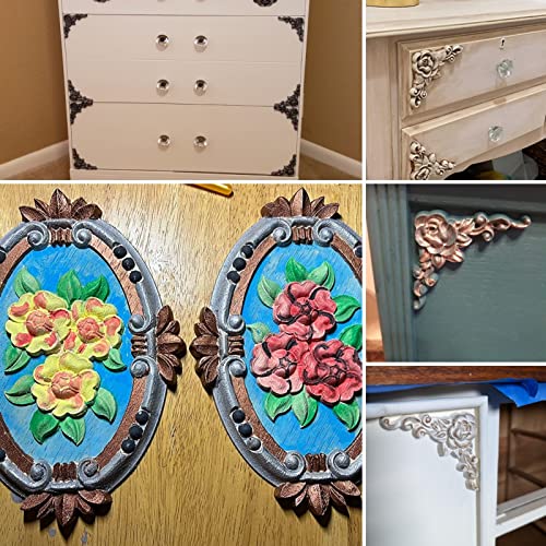 Wood Appliques Onlays Decorative for Furniture Unpainted L57190
