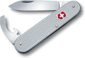 Victorinox Bantam Alox Swiss Army Knife, 5 Function Swiss Made Pocket Knife with Large Blade, Screwdriver and Bottle Opener – Silver