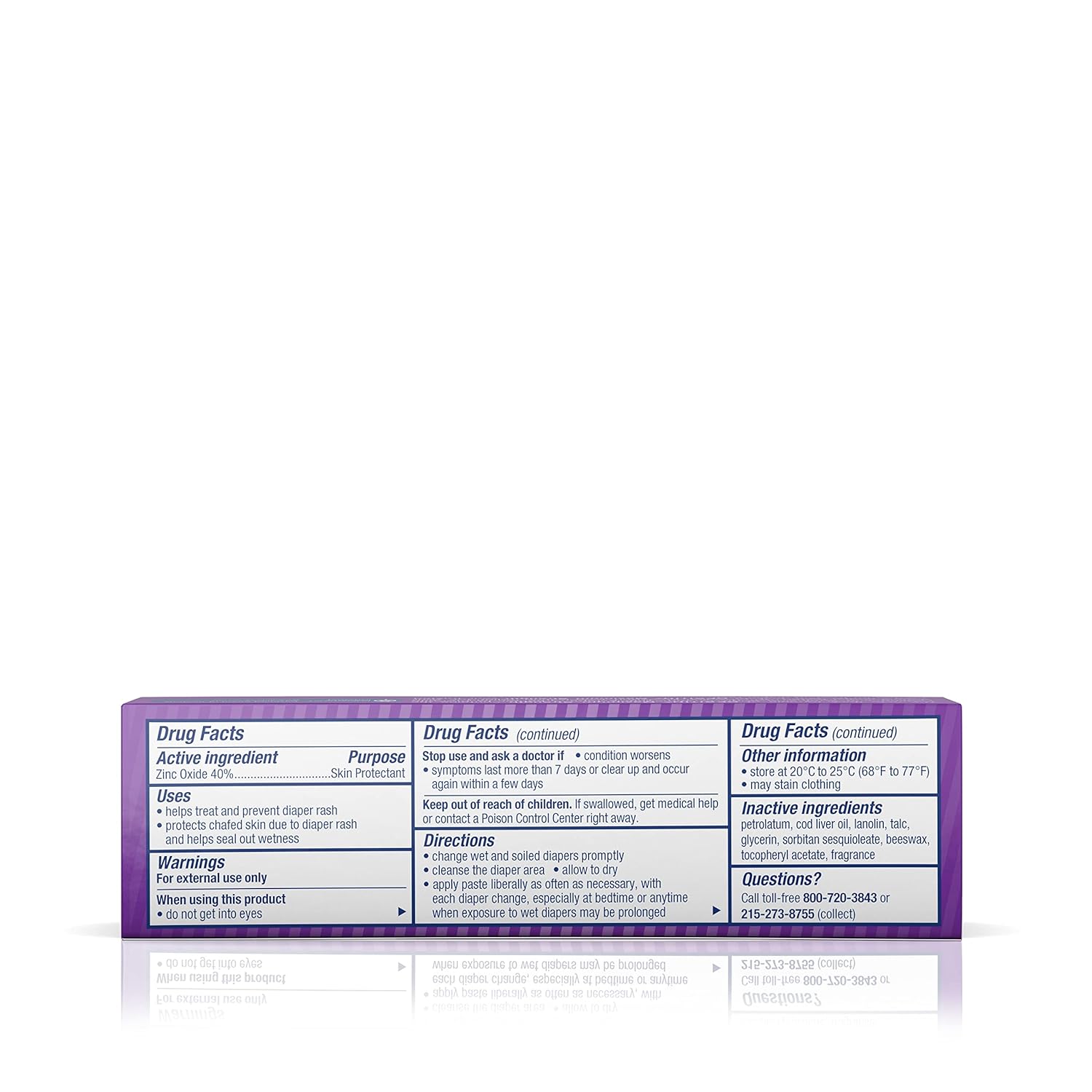 Maximum Strength Diaper Rash Paste, 1 Oz Z46279