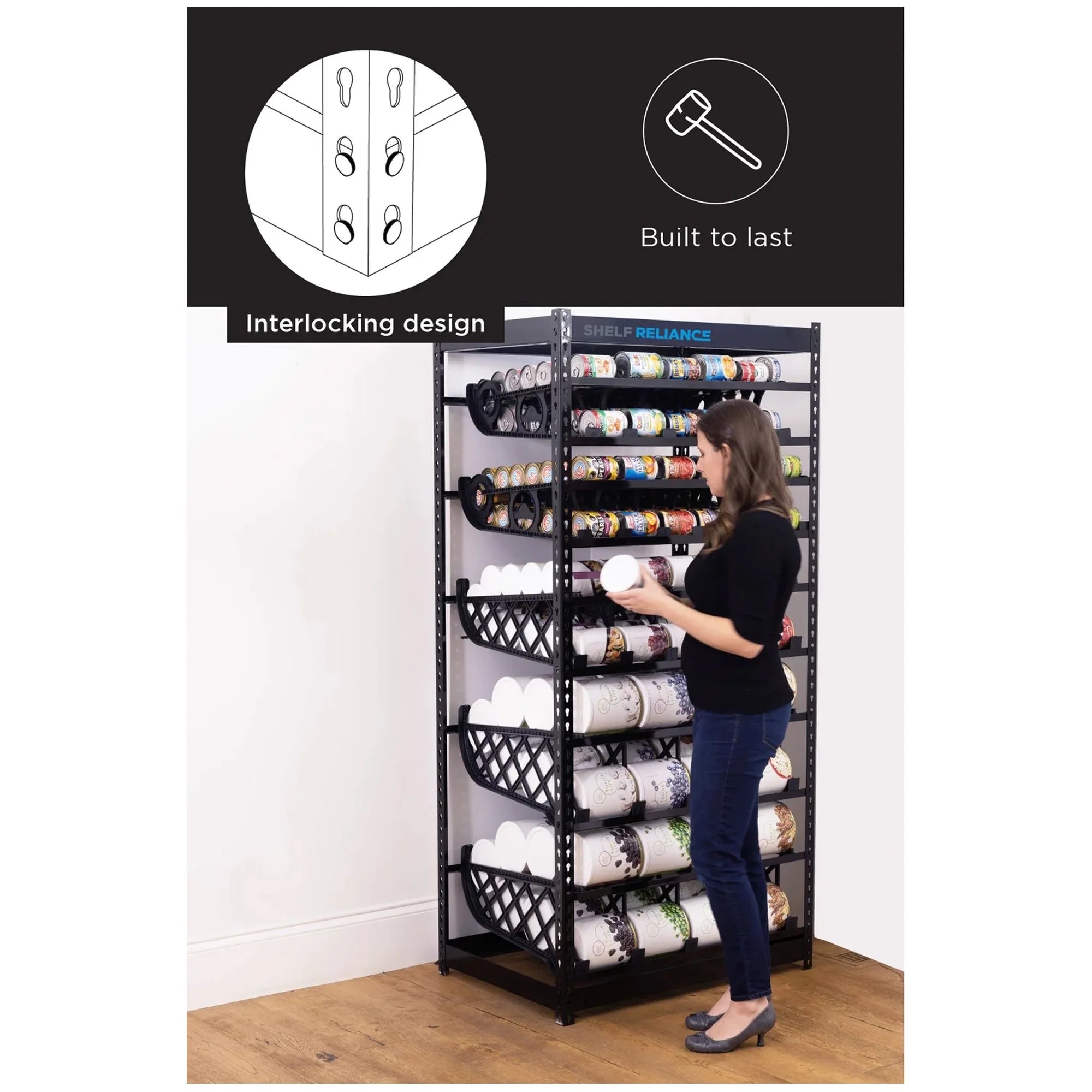 Can Rotation Organizer for 390 Cans P977