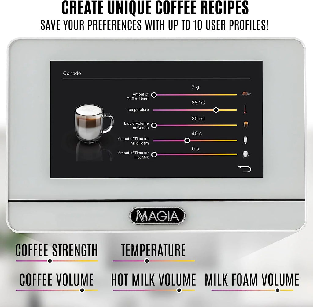 Espresso Machine with Grinder and Milk Frother Z69130