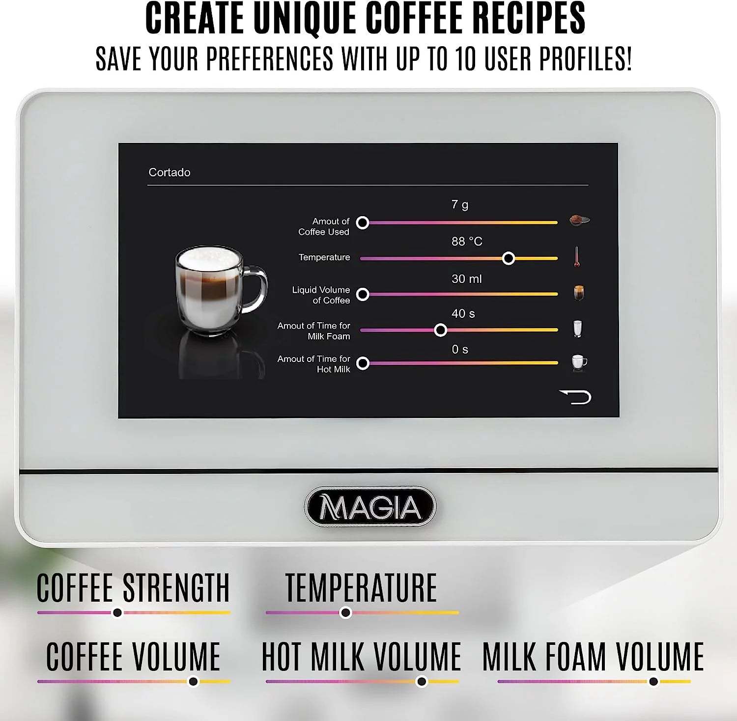 Espresso Machine with Grinder and Milk Frother Z69130