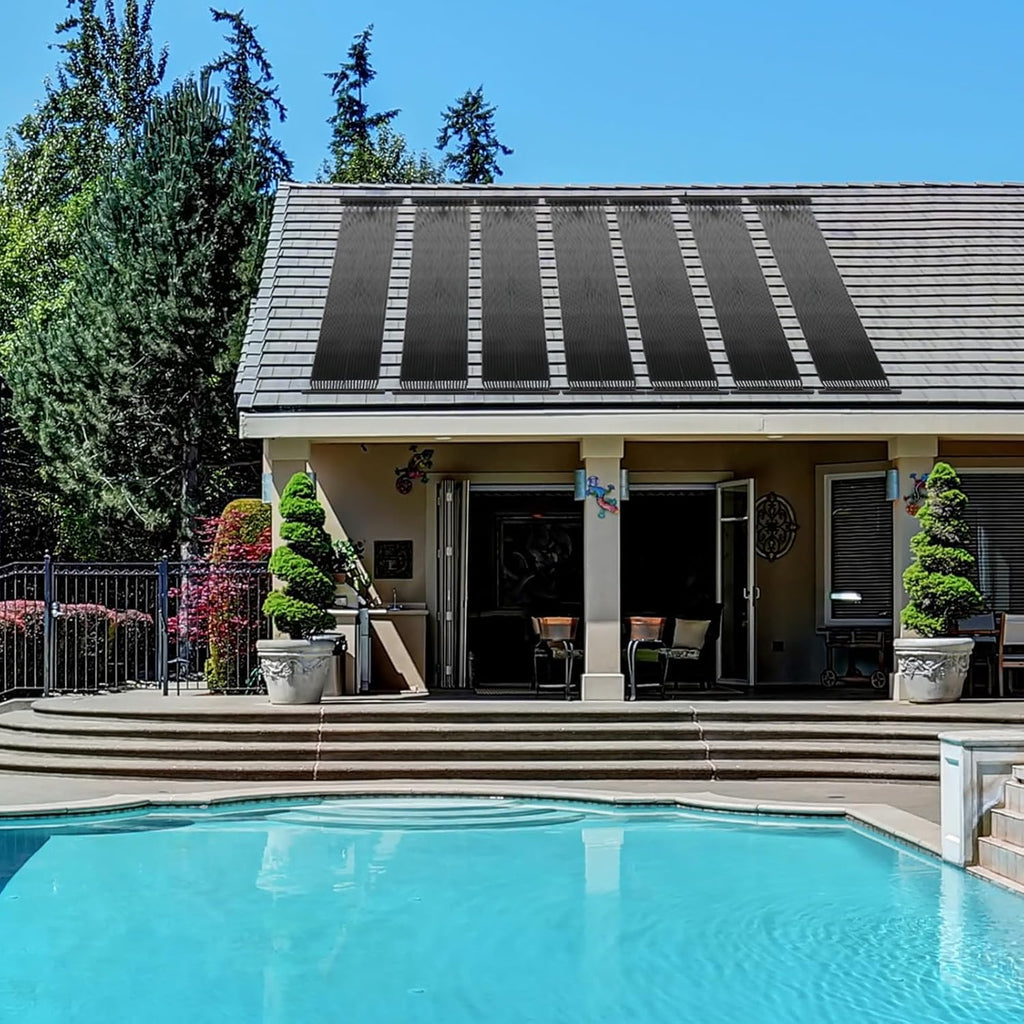 Solar Pool Heater Panel 2FT x 20FT for Above Ground and Inground Pools A142