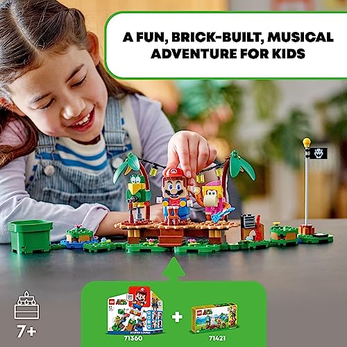 Dixie Kong’s Jungle Jam Expansion Set 71421, Buildable Toy Game for Ages 7-9 V63205