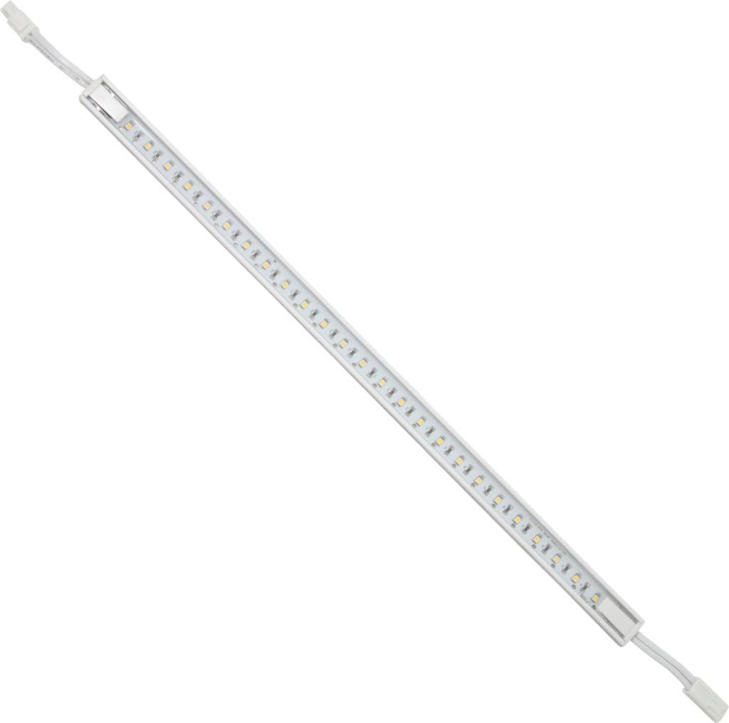 120 Line-Voltage LED Strip Light - Cool (6,000k) - Dimmable - Under Cabinet and Furniture - 120v/110v - (No Transformer Needed) Cool White Untra Thin 16" Strip