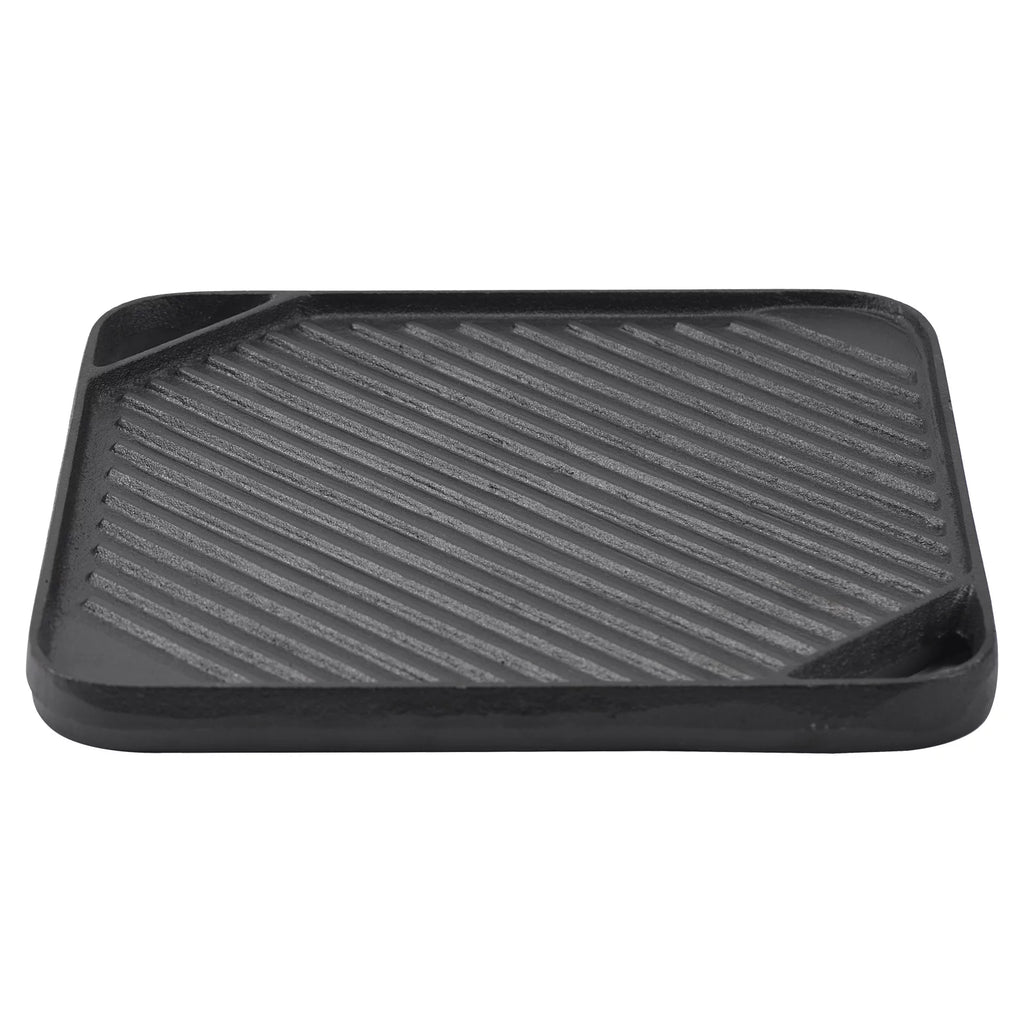 Cast Iron Reversible Grill Square Griddle 10.4 Inch B846482