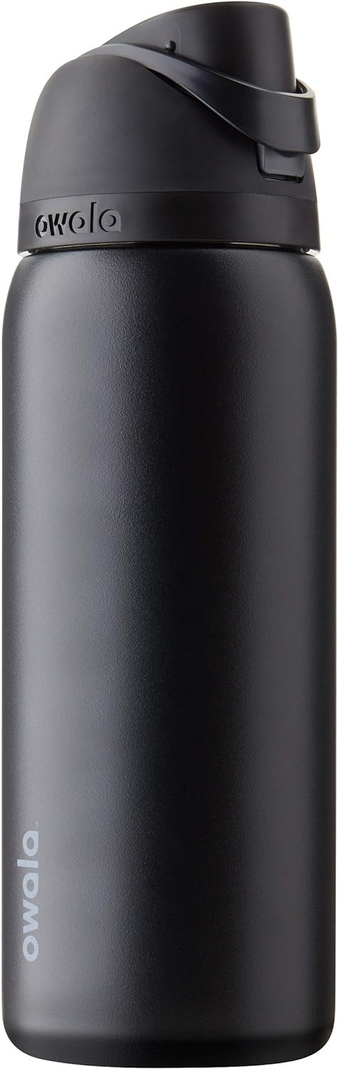 Insulated Stainless Steel Water Bottles with Straw, 32 oz, Set of 2 S974