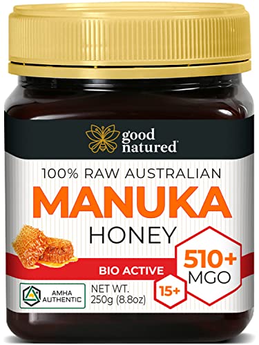 Manuka Honey MGO 850+ / UMF 20+ High Strength Manuka Honey Medical Grade - Non GMO - Raw Manuka Honey - Manuka Honey Organic - AMHA Certified Honey Manuka - 250g by Good Natured