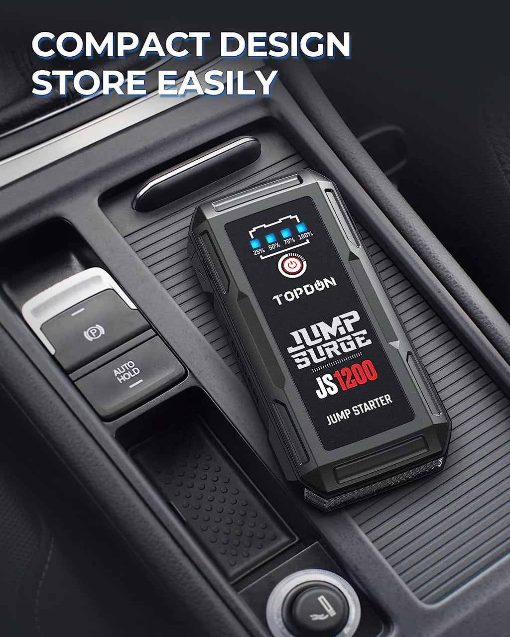 Portable Car Jump Starter 1200A 12V Battery Charger G603