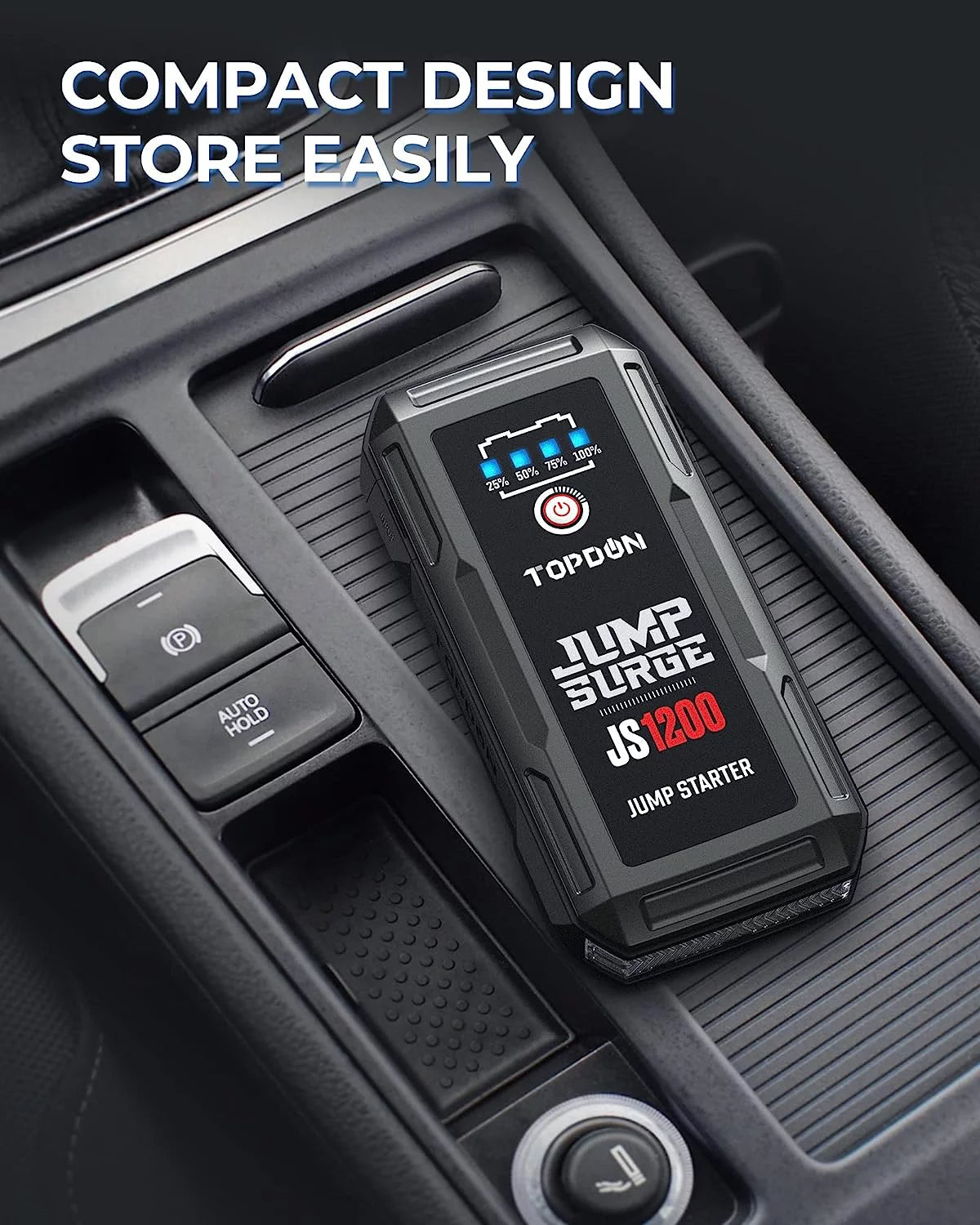 Portable Car Jump Starter 1200A 12V Battery Charger G603