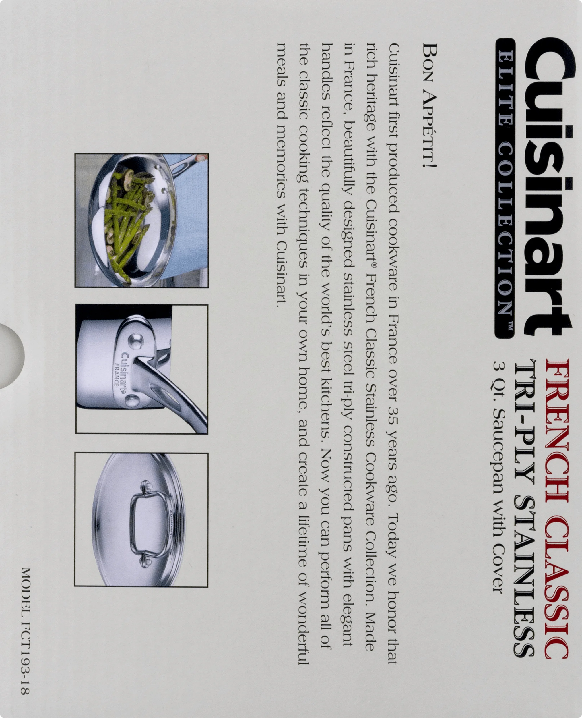3 Quart Stainless Steel Saucepan D1849