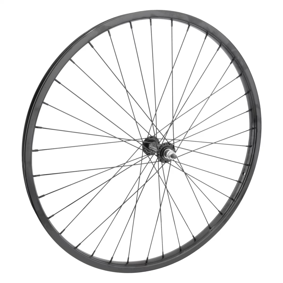 WM Wheel  Front 26x1.75 559x25 Stl Bk 36 Stl Bo 3/8 Bk 14g Bk