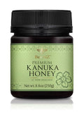 BeeNZ Premium Kanuka Honey, 100% Pure New Zealand Kanuka Honey (8.8oz /250g bottle), B Corp, No Additives, Gluten Free, Made in New Zealand