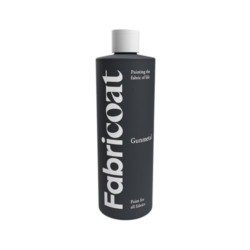 Fabric Paint for Furniture - Restore or Change the Color of Couches, Chairs, Upholstery, Soft Furnishings, Car Interiors, Clothing, & Footwear. (8.5 oz / 250ml, Black)