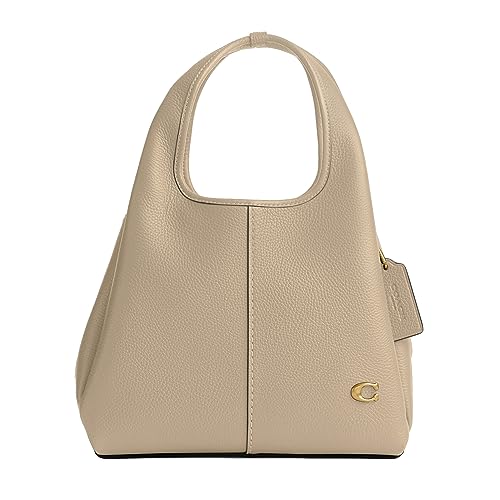 Coach Womens Polished Pebble Leather Lana Shoulder Bag 23