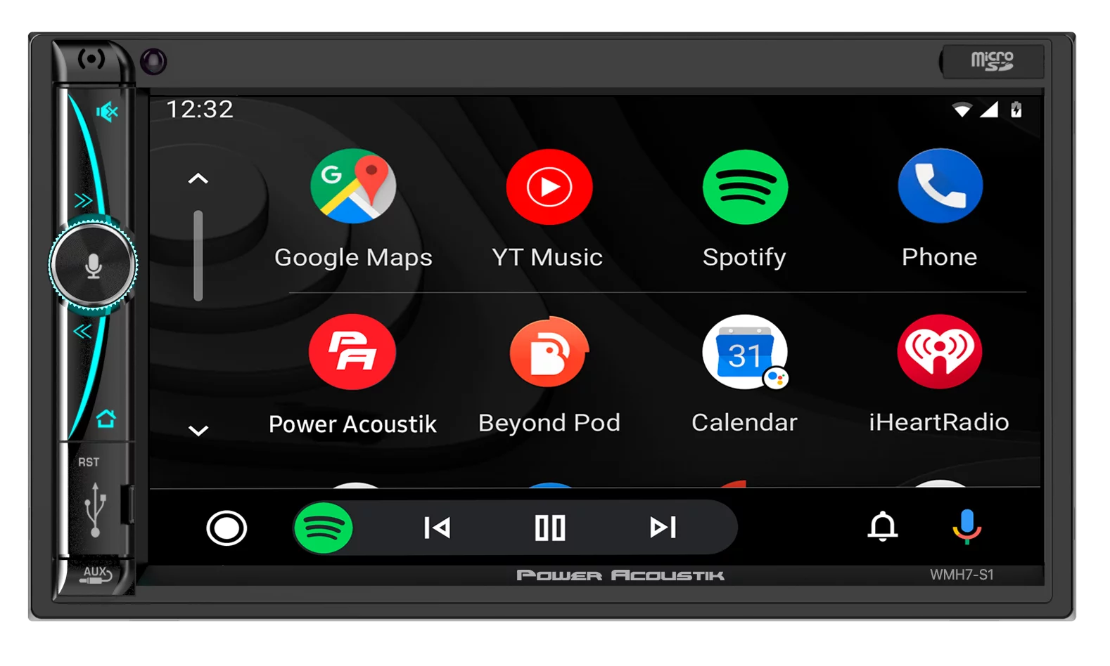 7" Mechless HD LCD Car Stereo with Bluetooth and 6.5" Speakers E5197